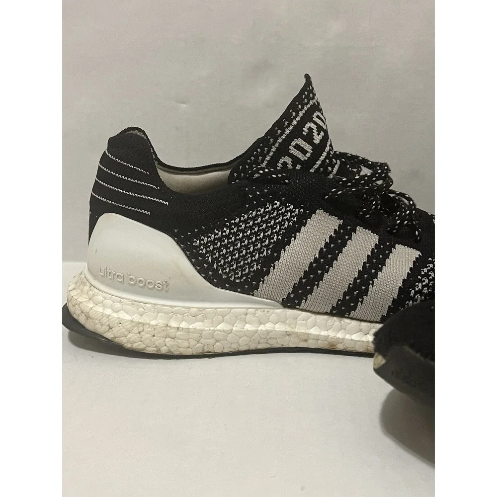Adidas Ultra Boost DNA 2020 Primeknit Men's Size 8.5‎ Running Shoes Black White